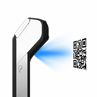 paiement qr code A8900 clavier